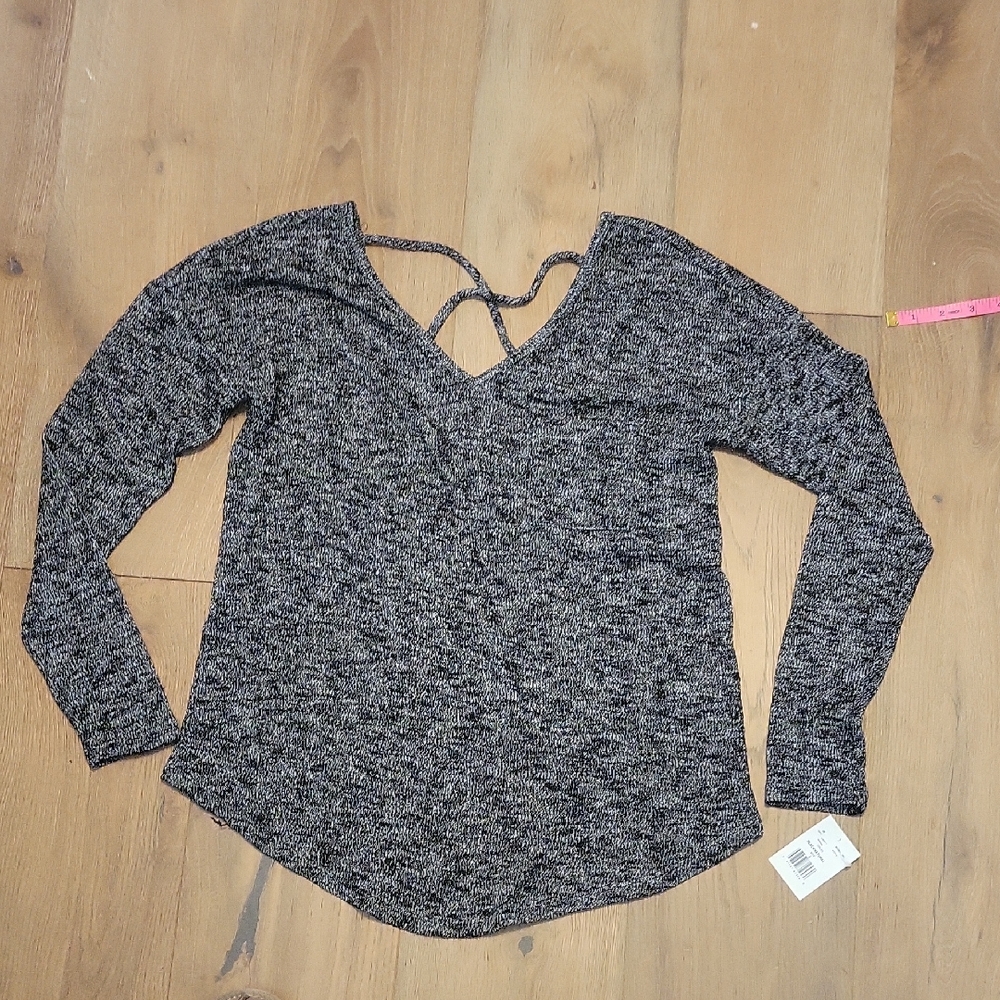 NWT Black Moa Moa Soft Sweater Size Small New